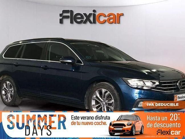 Azul Usado 2020 VW Passat Executive Familiar | 18.990 € (Precio justo) - Imagen 1/4