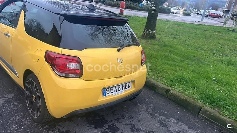 Käytetty Citroën DS3 155 HP (114 kW) 2011 Keltainen Viistoperä