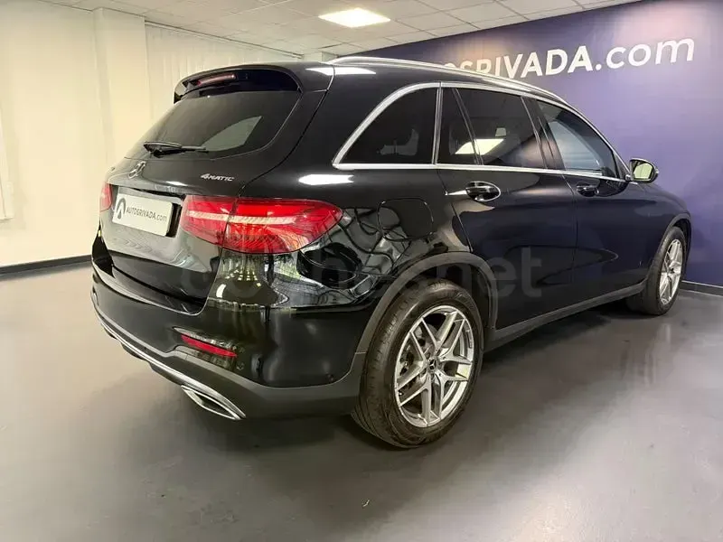 Usado Mercedes GLC250 204 CV (150 kW) 2019 Negro SUV