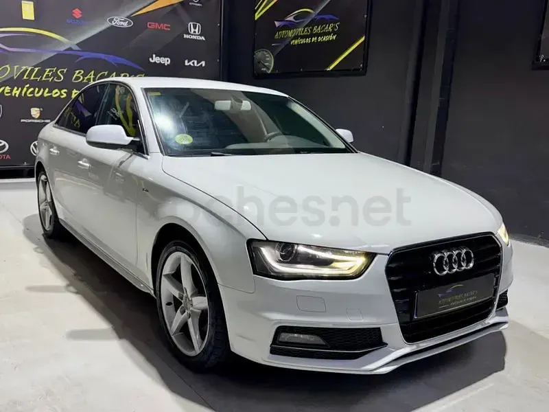 Usado Audi A4 S-Line 150 CV (110 kW) 2015 Blanco Berlina