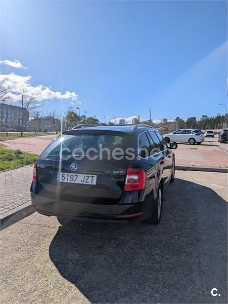 Brugt Skoda Octavia Style 150 HK (110 kW) 2017 Sort Stationcar