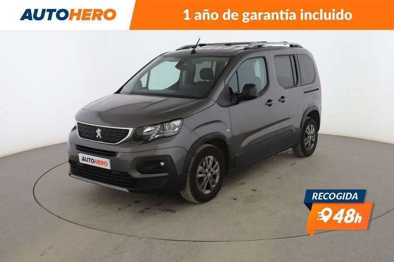 Gris Usado 2022 Peugeot Rifter Allure Monovolumen | 22.285 € (Precio justo) - Imagen 1/3