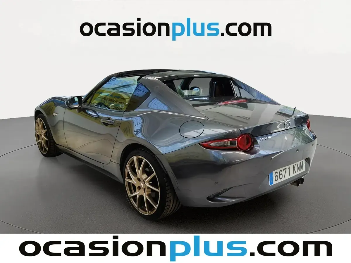 Usado Mazda MX5 132 CV (97 kW) 2018 Gris Descapotable