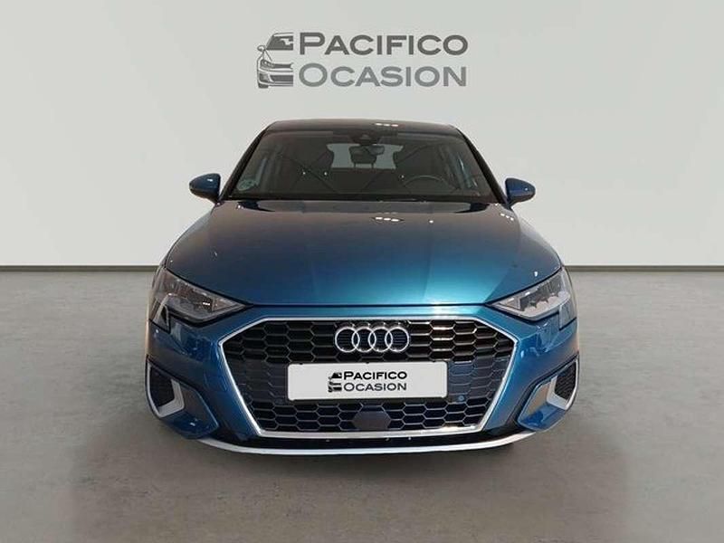 Usado Audi A3 Sportback Advanced 116 CV (85 kW) 2022 Azul Utilitario