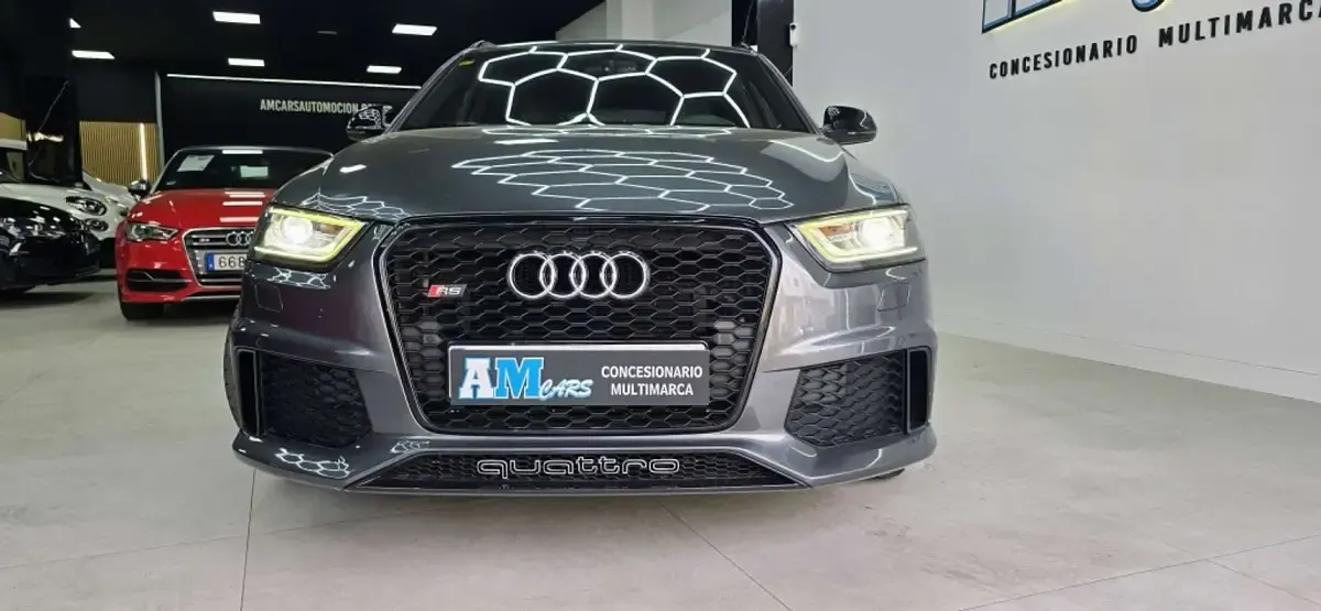 Usado Audi Q3 340 CV (250 kW) 2015 Gris SUV