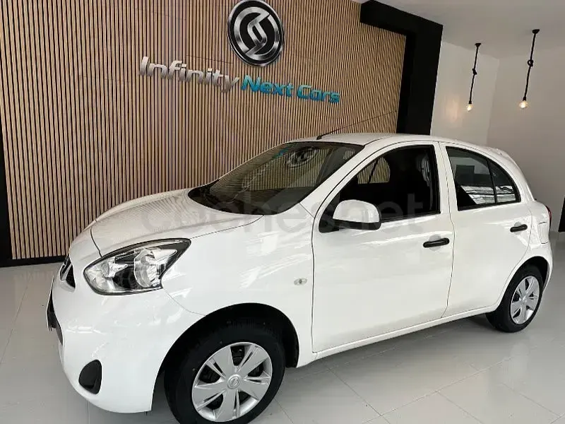 Usado Nissan Micra Acenta 80 CV (58 kW) 2013 Blanco Utilitario