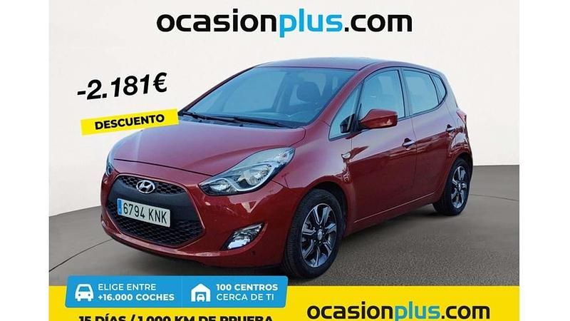 Rojo Usado 2018 Hyundai i20 Monovolumen | 9500 € - Imagen 1/4