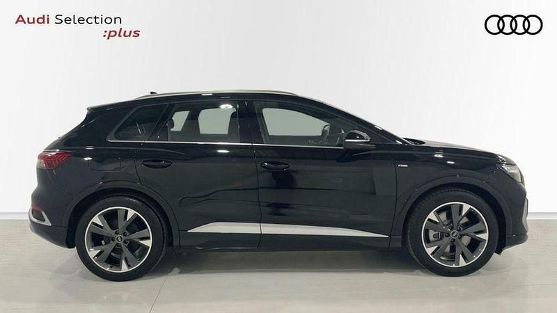Usado Audi Q4 e-tron S-Line 150 kW (204 CV) 2023 Negro SUV