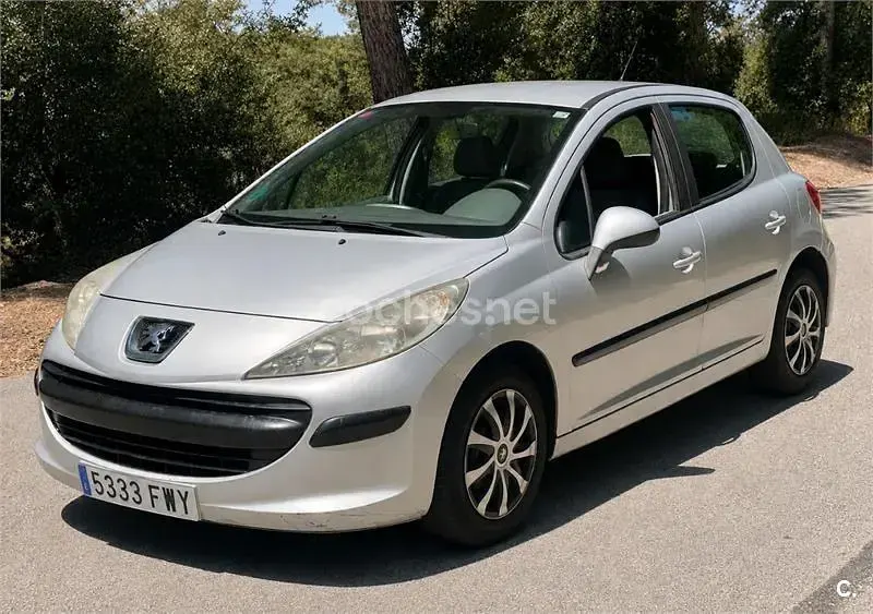 Usado Peugeot 207 75 CV (55 kW) 2007 Gris / plata Berlina