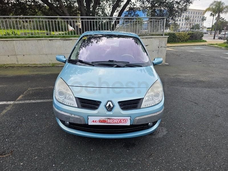 Usado Renault Scénic II Dynamique 110 CV (80 kW) 2008 Azul Monovolumen
