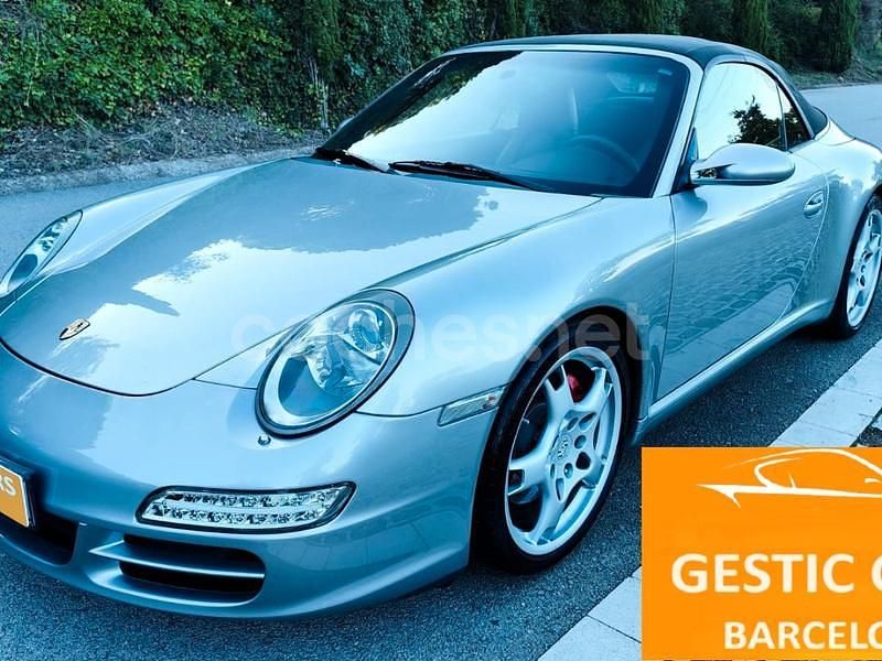 Gris / plata Usado 2006 Porsche 911 Carrera S Cabriolet Descapotable | 51.990 € - Imagen 1/4