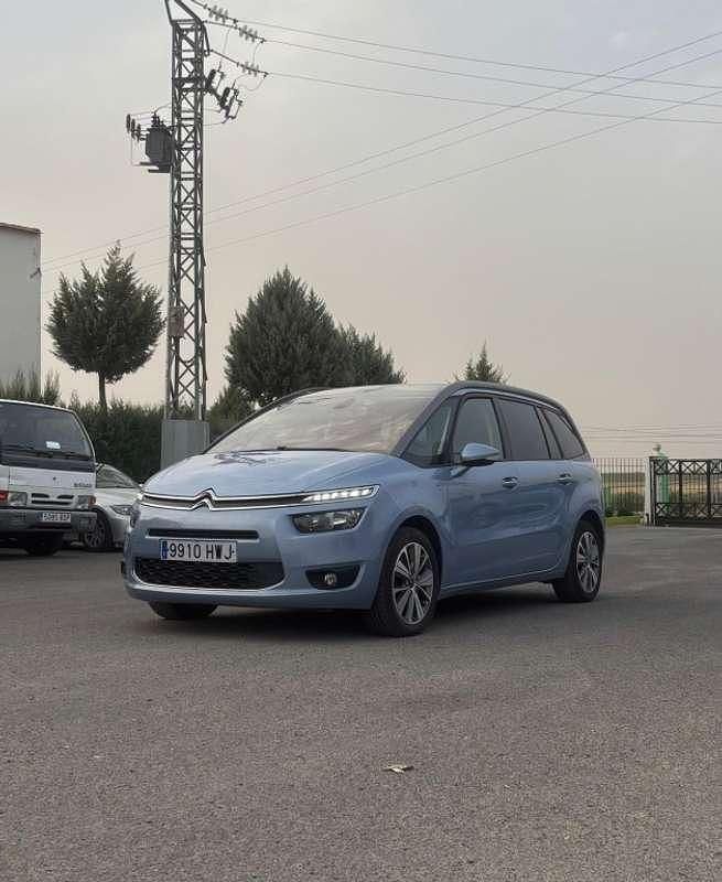 Azul Usado 2014 Citroën Grand C4 Picasso Exclusive Monovolumen | 10.999 € (Un poco caro) - Imagen 1/4