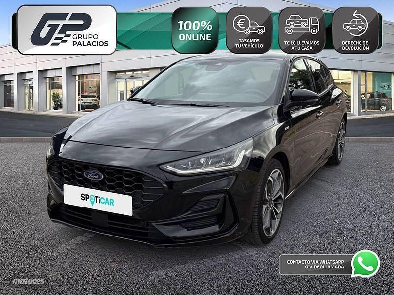 Negro Usado 2022 Ford Focus ST-Line Berlina | 17.795 € (Precio justo) - Imagen 1/4