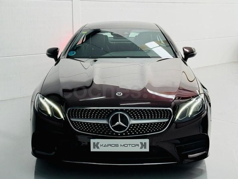 Usado Mercedes E220 194 CV (142 kW) 2018 Granate Coupe