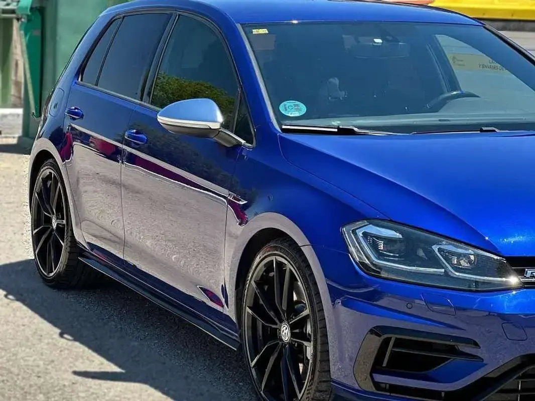 Usado VW Golf VII R 310 CV (228 kW) 2017 Azul Berlina