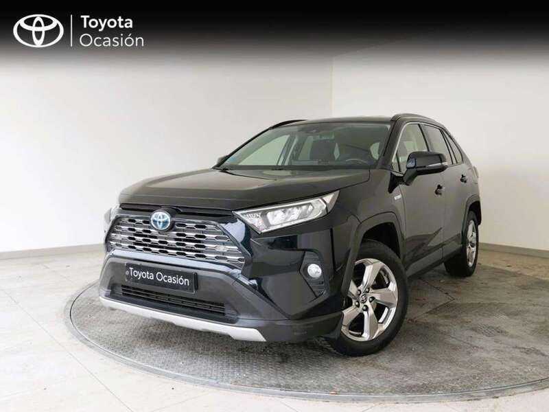 Negro Usado 2021 Toyota RAV4 Hybrid Advance SUV | 27.400 € (Precio justo) - Imagen 1/4