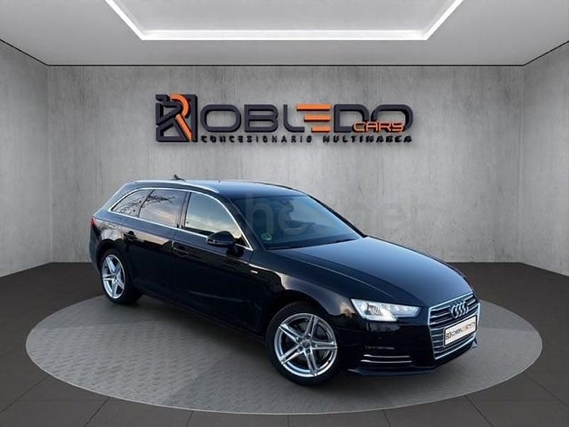 Usado Audi A4 S-Line 150 CV (110 kW) 2017 Negro Familiar