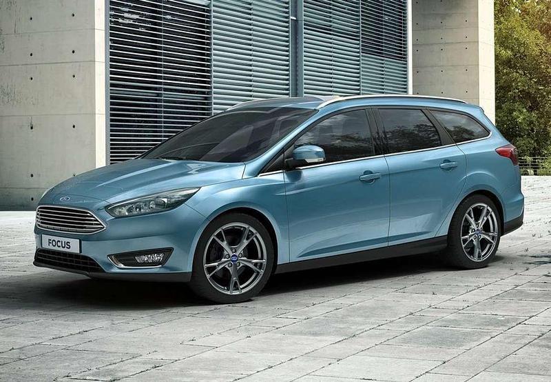Gris Usado 2017 Ford Focus Titanium Familiar | 9890 € (Super precio) - Imagen 1/4