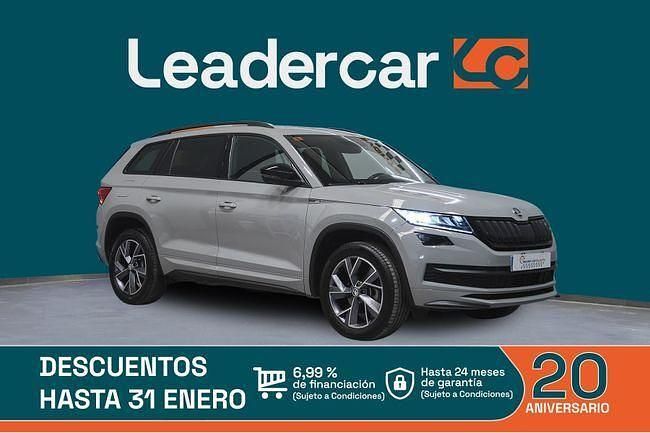 Gris / plata Usado 2021 Skoda Kodiaq SportLine SUV | 28.900 € (Precio justo) - Imagen 1/4