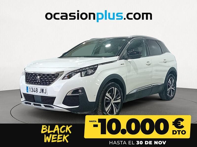 Blanco Usado 2017 Peugeot 3008 GT-line SUV | 13.200 € (Precio justo) - Imagen 1/4