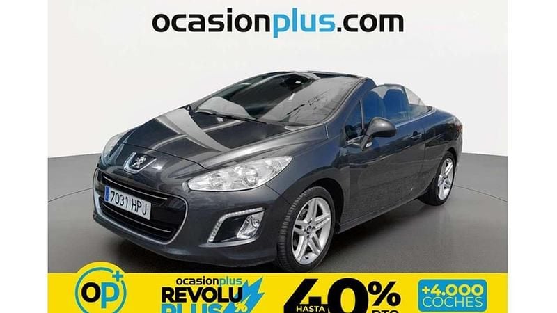 Usado Peugeot 308 CC Active 122 CV (89 kW) 2013 Gris Descapotable