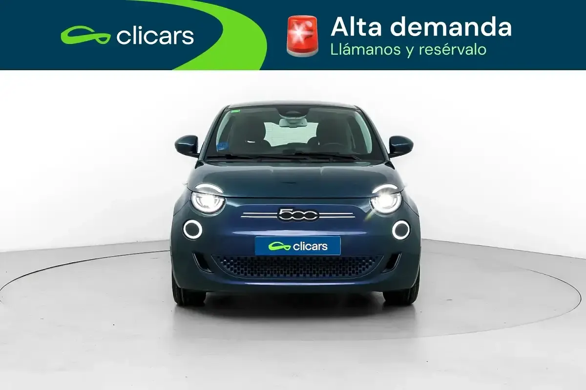 Usado Fiat 500e Icon 86 kW (118 CV) 2022 Azul Utilitario