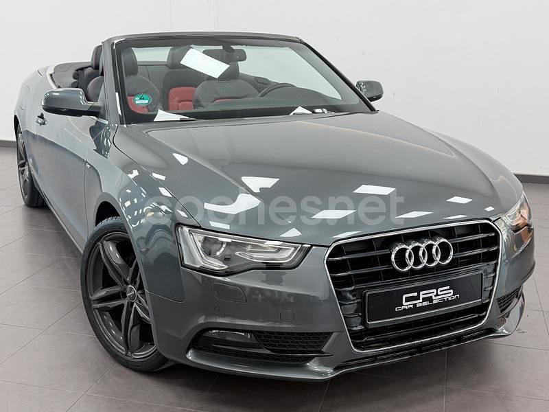 Usado Audi A5 Cabriolet 170 CV (125 kW) 2013 Negro Descapotable