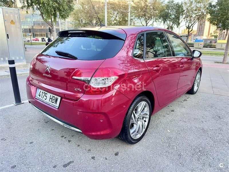 Usado Citroën C4 Exclusive 120 CV (88 kW) 2011 Granate Berlina