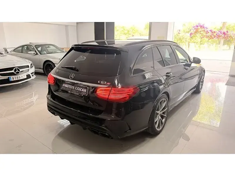 Usado Mercedes C63 AMG AMG 476 CV (350 kW) 2015 Negro Familiar