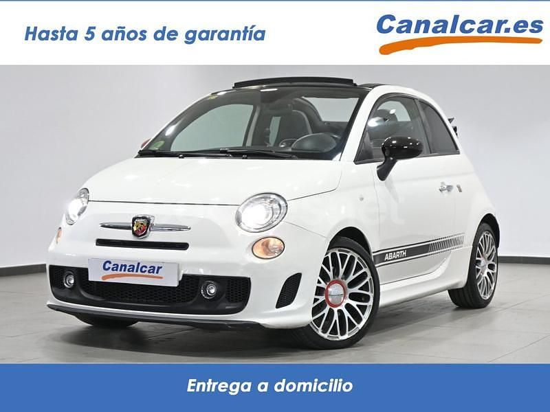 Usado Abarth 500C 140 CV (102 kW) 2015 Blanco Descapotable