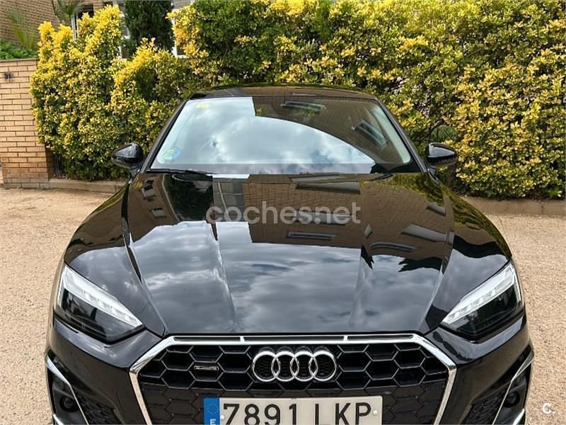Negro Usado 2020 Audi A5 Sportback S-Line Berlina | 39.900 € (Precio justo) - Imagen 1/4