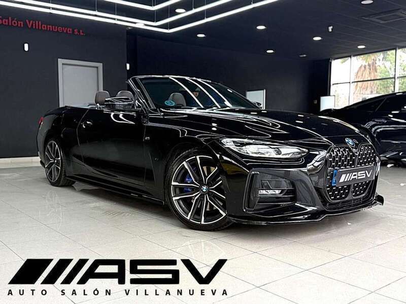 Negro Usado 2021 BMW 430 Cabriolet M Sport Descapotable | 44.900 € (Precio justo) - Imagen 1/4