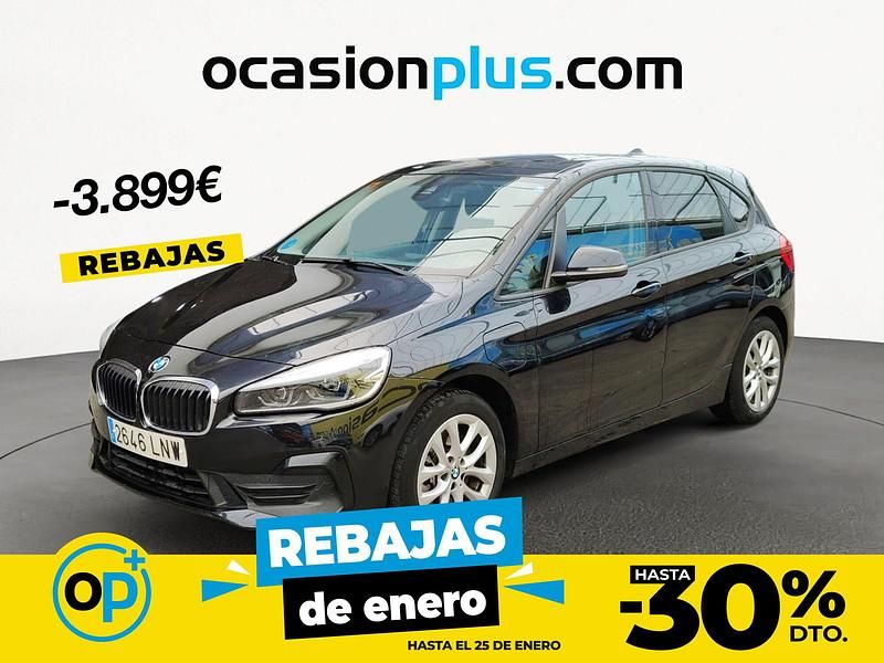 Negro Usado 2021 BMW 225 Active Tourer iPerformance Monovolumen | 18.690 € (Precio justo) - Imagen 1/4