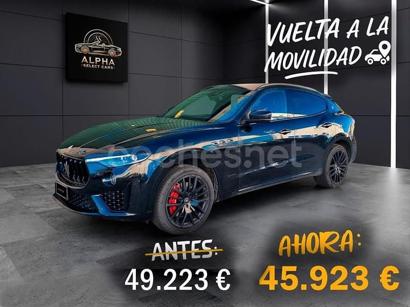 Negro Usado 2021 Maserati Levante SUV | 45.923 € (Un poco caro) - Imagen 1/4