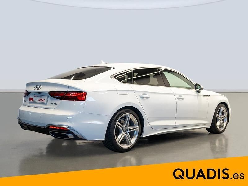 Usado Audi A5 S-Line 163 CV (119 kW) 2020 Blanco Coupe