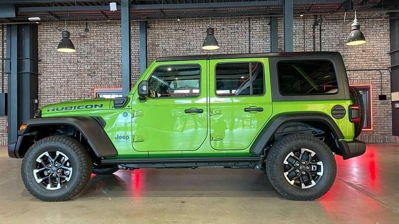Nuevo Jeep Wrangler Unlimited Rubicon 381 CV (280 kW) 2025 Verde SUV