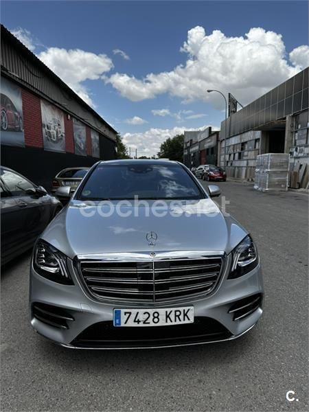 Usado Mercedes S350 286 CV (210 kW) 2018 Gris / plata Berlina
