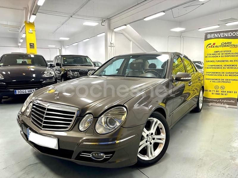Beige Usado 2007 Mercedes E320 Avantgarde Berlina | 6995 € (Super precio) - Imagen 1/4