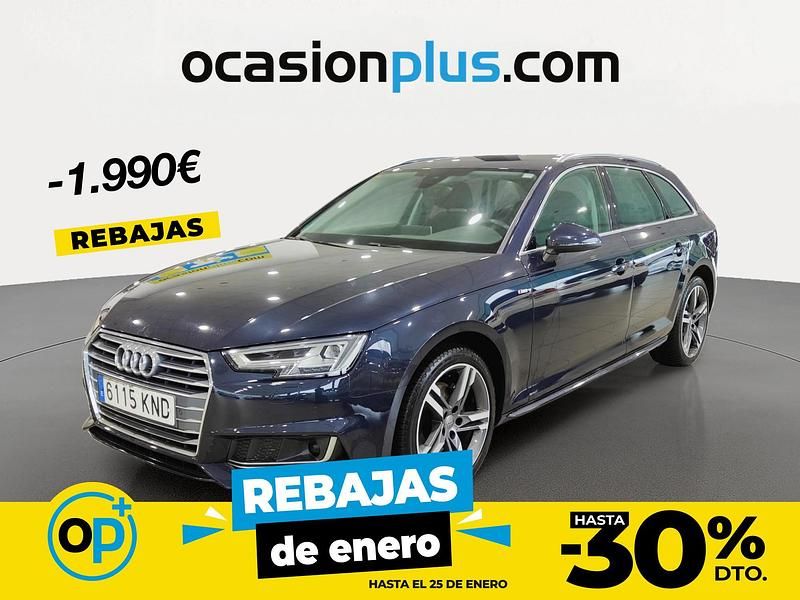 Azul Usado 2018 Audi A4 S-Line Familiar | 21.900 € (Un poco caro) - Imagen 1/4