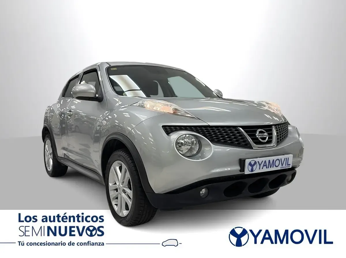 Usado Nissan Juke Acenta 110 CV (80 kW) 2014 Gris / plata SUV