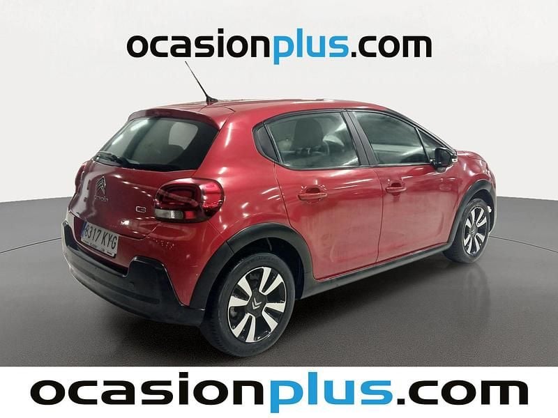 Usado Citroën C3 Feel 110 CV (80 kW) 2019 Rojo Utilitario