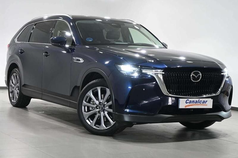 Usado Mazda CX-80 Exclusive-Line 328 CV (241 kW) 2025 Azul SUV
