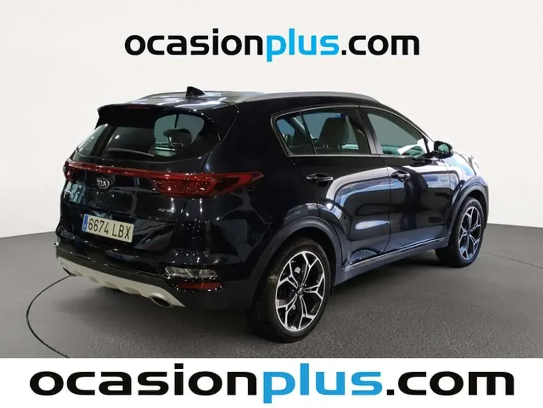 Usado Kia Sportage GT-Line 116 CV (85 kW) 2019 Negro SUV