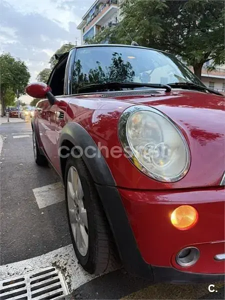Usado Mini One Cabriolet 90 CV (66 kW) 2007 Rojo Descapotable