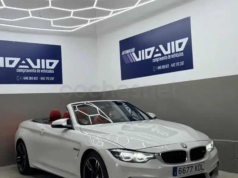 Usado BMW M4 Cabriolet Comfort Edition 431 CV (317 kW) 2018 Blanco Descapotable