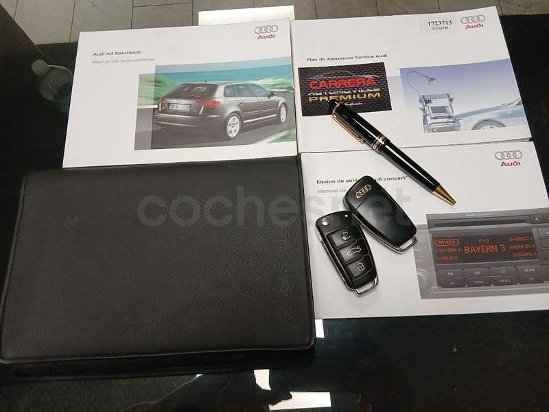 Usado Audi A3 Attraction 140 CV (102 kW) 2007 Gris / plata Utilitario