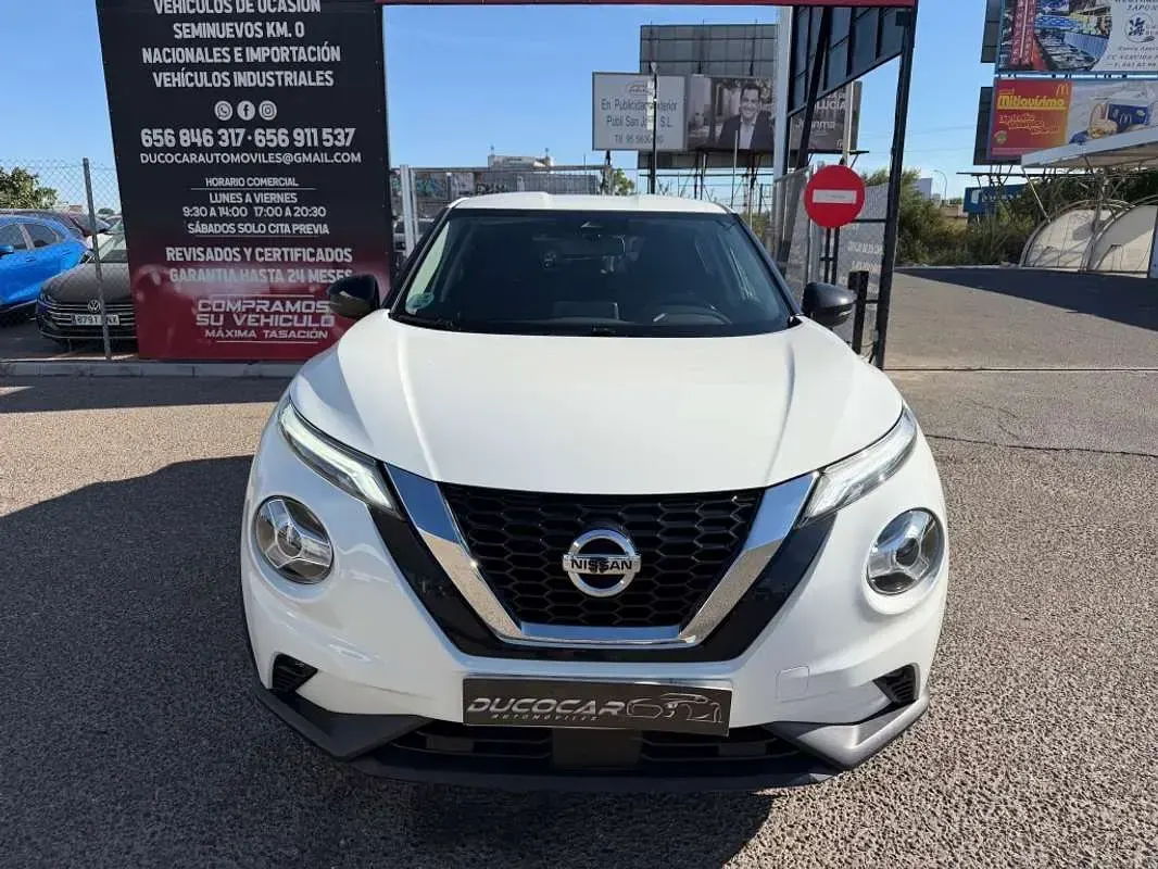 Usado Nissan Juke Acenta 114 CV (83 kW) 2022 Blanco SUV