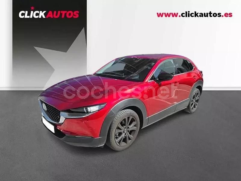 Rojo Usado 2024 Mazda CX-30 Homura-Line SUV | 27.400 € (Un poco caro) - Imagen 1/4