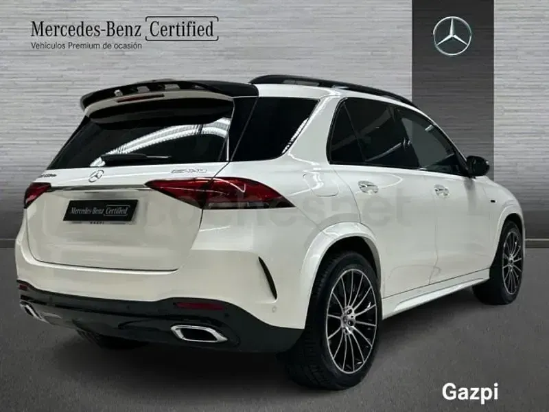 Usado Mercedes GLE350 AMG line 320 CV (235 kW) 2021 Designo blanco diamante bright SUV