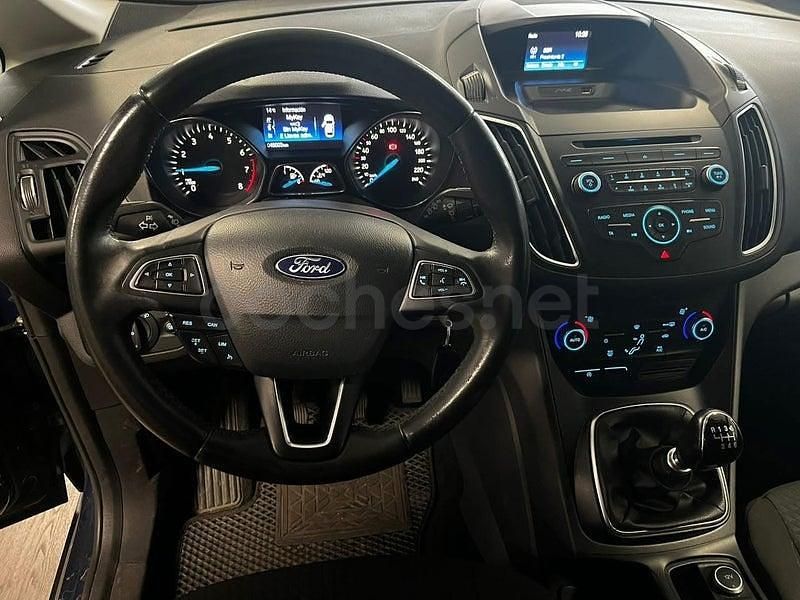 Usado Ford C-MAX Trend 125 CV (91 kW) 2018 Azul Monovolumen